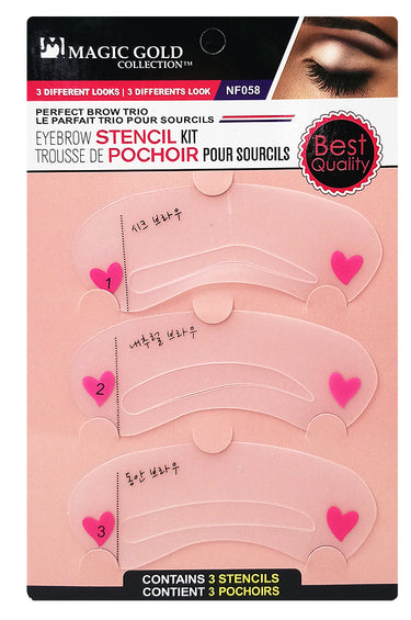 MAGIC BM Eye Brow Stencil Kit (dz)